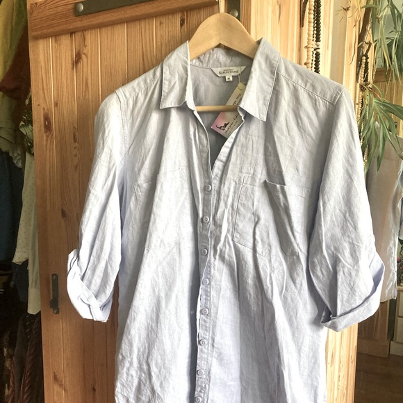 🛍️ 3/$15 🛍️ Northern Reflections sky blue button-up shirt (size M) - Picture 1 of 4